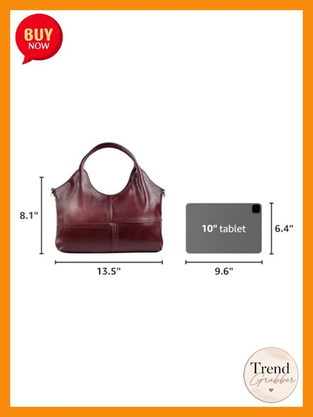 Medium Vegan Leather Purses Tote Hobo Bag Detachable Satchel Strap